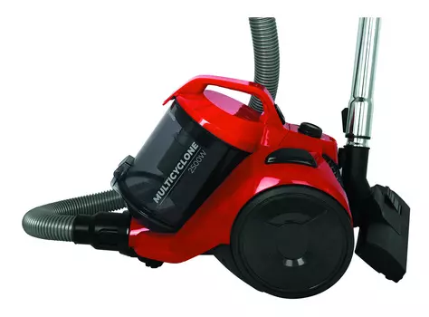 Пылесос Starwind SCV2550 2.5 кВт, 3 л, 5 м, красный/черный (SCV2550)