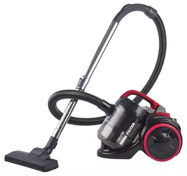 Пылесос Starwind SCV3410 1.8 кВт, 3 л, 4.5 м, черный/бордовый (SCV3410)