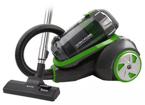 Пылесос Vitek VT-8130 2.2 кВт, 3.5 л, 5 м, зеленый/черный (VT-8130)