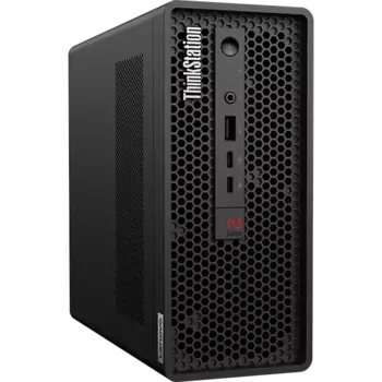 Рабочая станция Lenovo ThinkStation P3 Ultra SFF, Intel Core i7 14700 2.1 ГГц, 32Gb RAM, 1Tb SSD, NVIDIA T1000 8Gb, Wi-Fi, BT, W11Pro, черный, клавиатура, мышь (30HBA0BPCH)