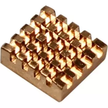 Радиатор ACD RA026, медь, 14x12x5.5mm для Raspberry Pi 3 B