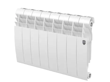 Радиатор биметаллический Royal Thermo Biliner 8-секций, 350мм, белый