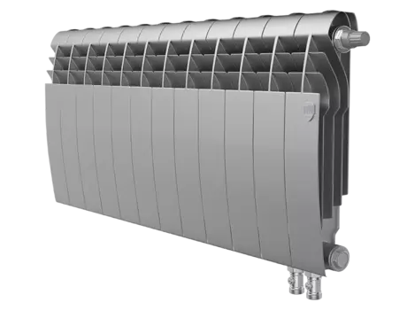 Радиатор биметаллический Royal Thermo Biliner VD 12-секций, 350мм, серебристый