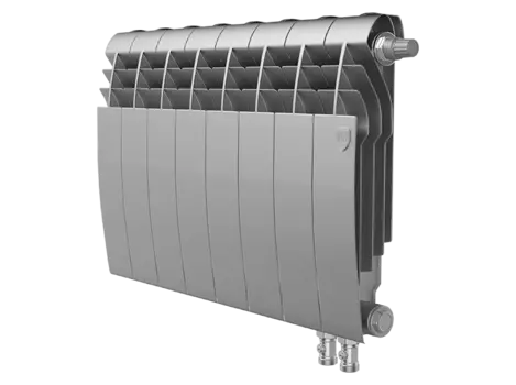 Радиатор биметаллический Royal Thermo Biliner VD 8-секций, 350мм, серебристый