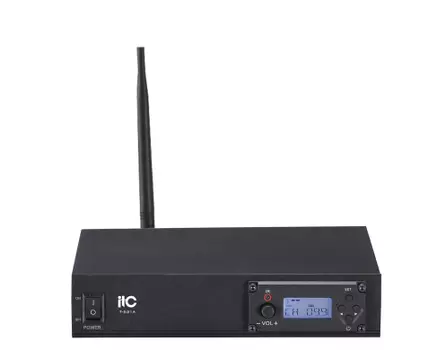 Радиосистема ITC T-531A, беспроводная, Jack 6.3 мм (небалансный), XLR (балансный), один микрофон, черный (T-531A)