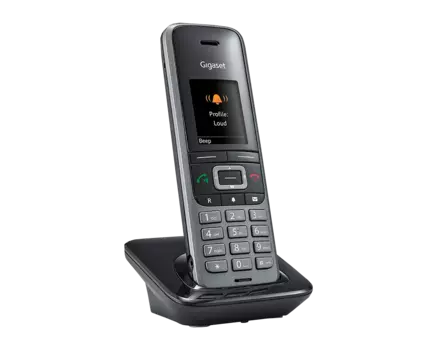 Радиотелефон Gigaset S650H PRO, DECT, АОН, черный/серый