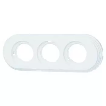 Рамка Bironi BF1-630-21, 3-поста, белая (BF1-630-21)