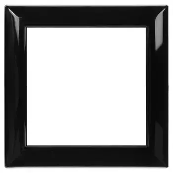 Рамка DKC Avanti In-Liner Front, 2-модуля, черный (4402912)