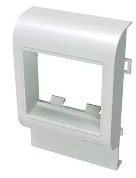 Рамка DKC BRAVA In-Liner Classic 100 PDA-BN, вертикальная, 2-модуля, белый (10453)