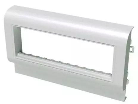 Рамка DKC Brava In-Liner Classic PDA-3BN, 100мм, вертикальная, 6-модулей, белый (10653)