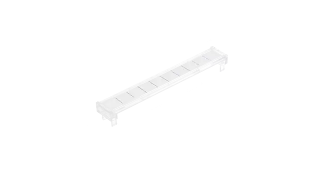Рамка для маркировки плинтов NikoMax, откидная, прозрачная, уп-ка 10шт для установки на плинты или магазин защиты, белый (NMC-PL-HLH-10)
