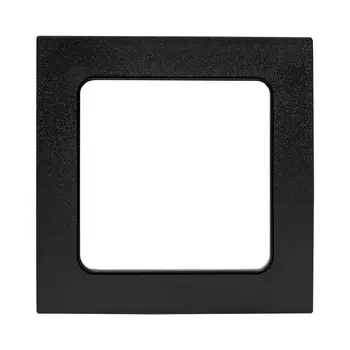 Рамка EKF EXM-G-302-30, горизонтальная и вертикальная, 1-пост, черный (EXM-G-302-30)