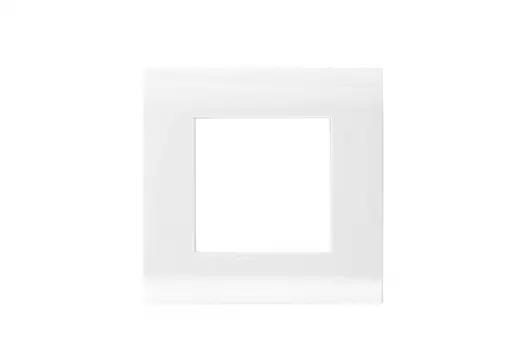 Рамка Eurolan, горизонтальная, 1-пост, 2-модуля, белый (16M-00-02WT)