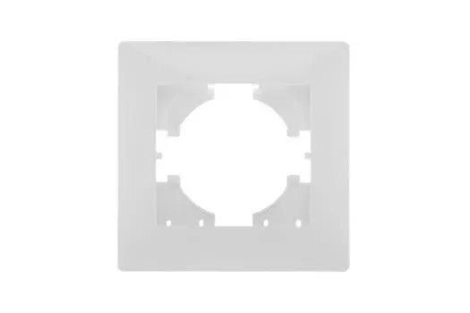 Рамка GUSI ELECTRIC Bravo С1010-001, горизонтальная и вертикальная, 1-пост, 1, белый (748831)