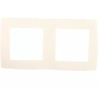 Рамка ЭРА Эра12, 2-поста, белая (Б0014751)