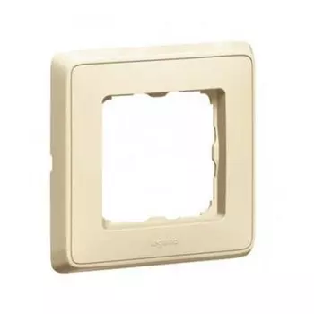 Рамка Legrand Cariva, 1-пост, бежевый (773760)