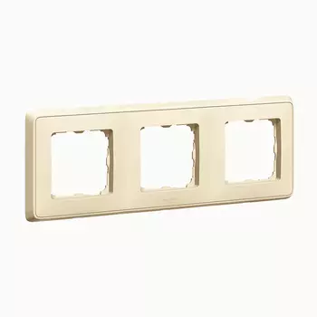 Рамка Legrand Cariva, 3-поста, слоновая кость (773753)