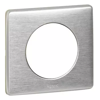 Рамка Legrand Celiane, 1-пост, алюминий (068921)