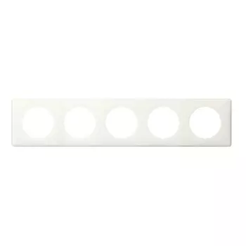 Рамка Legrand Celiane, 5-постов, белый глянец (066630)