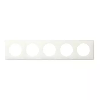 Рамка Legrand Celiane, 5-постов, слоновая кость глянец (066625)