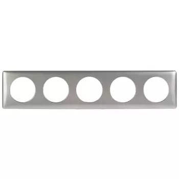 Рамка Legrand Celiane, 5-постов, титан (068910)
