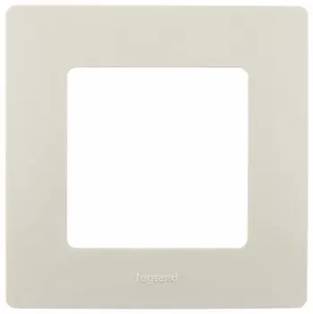 Рамка Legrand Etika, горизонтальная и вертикальная, 1-пост, 2-модуля, слоновая кость (672511)