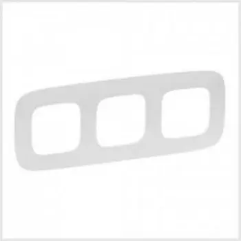 Рамка Legrand Valena Allure, 3-поста, белая (754303)