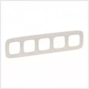 Рамка Legrand Valena Allure, горизонтальная и вертикальная, 5-постов, слоновая кость (754315)