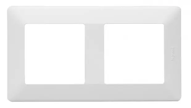 Рамка Legrand Valena Life, 2-поста, белая (754002)