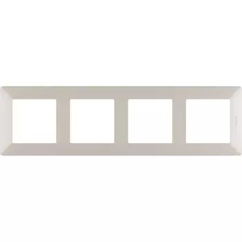 Рамка Legrand Valena Life, 4-поста, слоновая кость (754044)