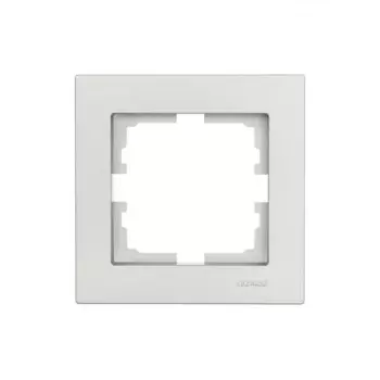 Рамка LEZARD VESNA 742-3500-146, горизонтальная, 1-пост, платина (742-3500-146)