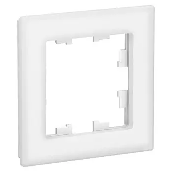 Рамка Schneider Electric ATLASDESIGN, 1-пост, белый (ATN320101)