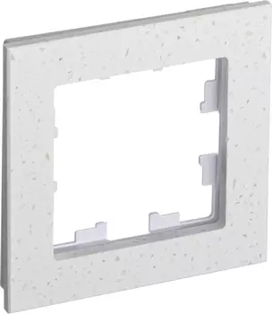 Рамка Schneider Electric AtlasDesign Nature, 1-пост, мрамор крем роял (ATN343101)