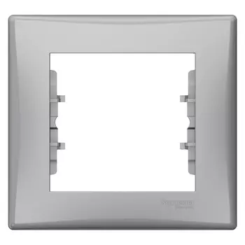 Рамка Schneider Electric Senda SDN5800160, горизонтальная, 1-пост, алюминий (SDN5800160)