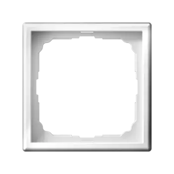 Рамка Systeme Electric ARTGALLERY, горизонтальная и вертикальная, 1-пост, белый (GAL000101)