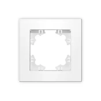 Рамка Universal Афина, 1, белая (A0053 )