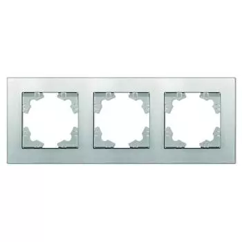 Рамка Universal Афина, 3, серебро (A0045-S)