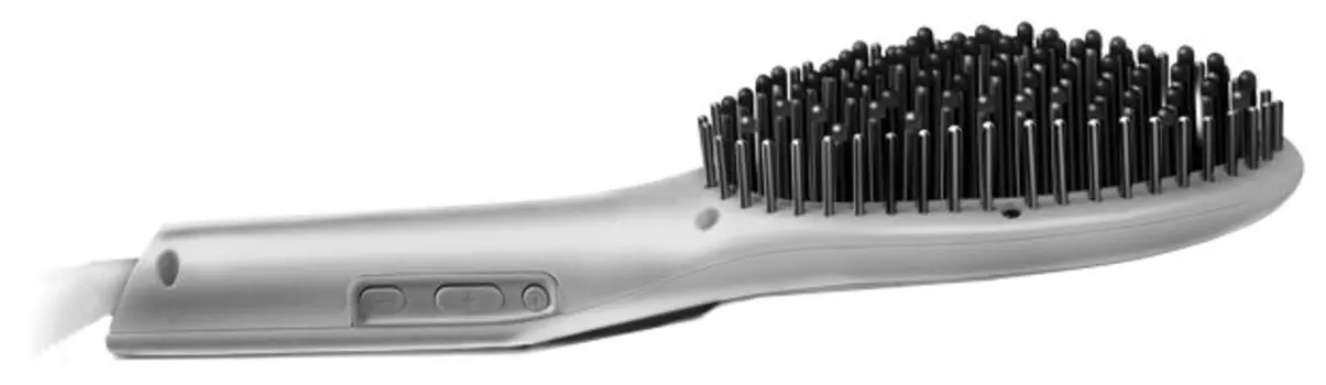 Расческа-выпрямитель Redmond RCI-2319, 230°C, 31 режим, петля для подвешивания, 2м, вращение шнура, серебристый ( RCI-2319)