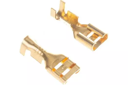 Разъем плоский КВТ РП-М 2.5-6.3 , 0 (59139)