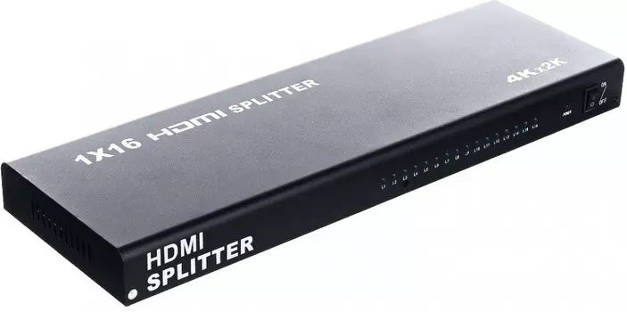 Разветвитель HDMI Telecom TTS7015, 1xHDMI-16xHDMI, 4096x2160 (00000337474)