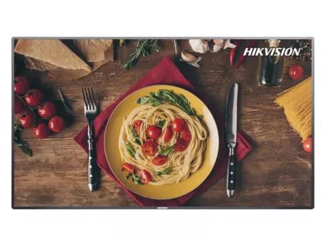 Рекламный дисплей 31.5" Hikvision DS-D6032FN-B, 1080p Full HD, 350кд/м2, 8 мс, Rj-45, WiFi, HDMI, VGA, USB, черный (DS-D6032FN-B)