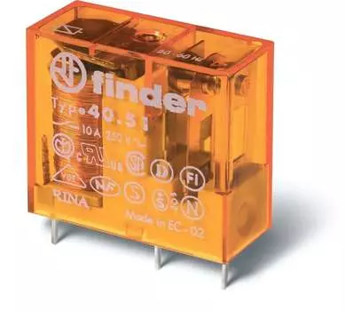 Реле электромагнитное FINDER 405182300000, 10А (405182300000)