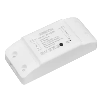 Реле GEOZON WR-01, Wi-Fi, 220V, Android/iOS, белый (GSH-SСS07)