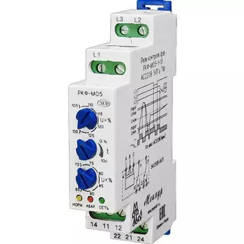 Реле контроля фаз Меандр РКФ-М05-1-15 (A8302-16934683)
