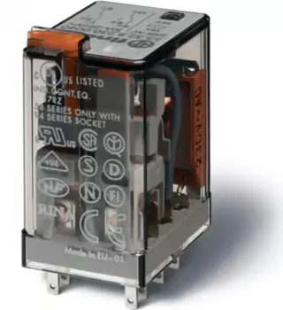 Реле миниатюрное FINDER, 10А, 230В ( 553282300000)