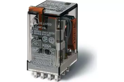 Реле миниатюрное FINDER, 7А, 230В (553482300000)