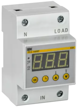 Реле напряжения IEK IVR31-1-63 (IVR31-1-63)