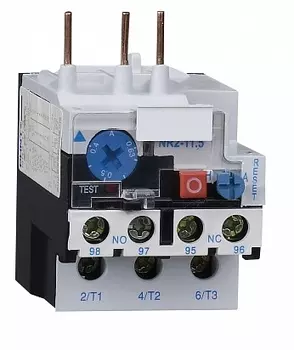 Реле тепловое CHINT NR2-11.5, 1-1.6А, 690B, белый (268170)