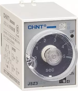 Реле времени CHINT JSZ3A-A, белый (294320)