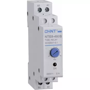 Реле времени CHINT NTE8-120B, белый (258462)